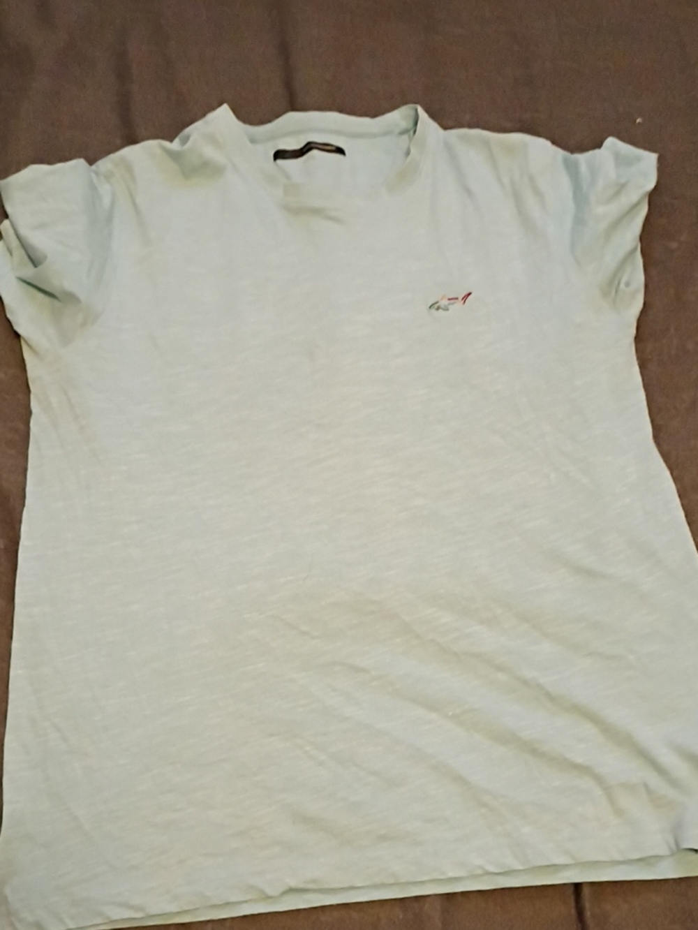 Greg Norman Collection Light Mint Crew Neck T-Shirt